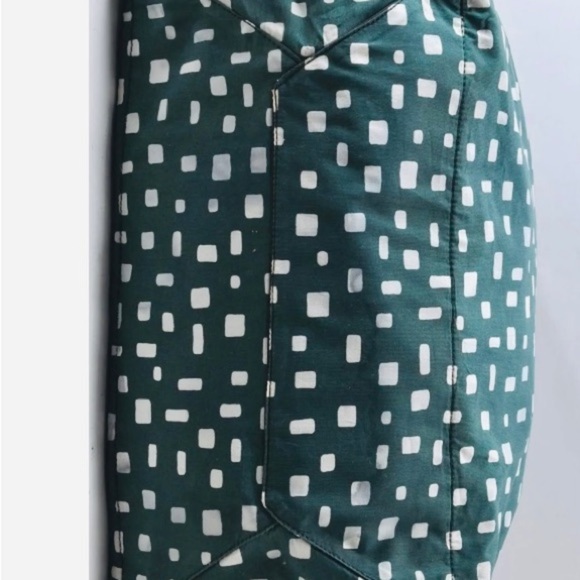 PRADA Emerald Green Large Nylon Tote Shoulder Bag Purse - Picture 12 of 15